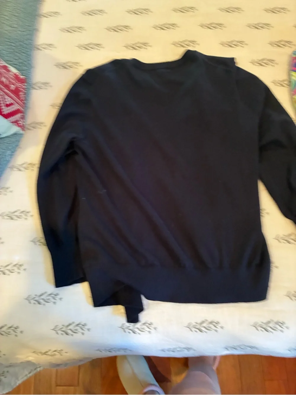 J. Crew Black Women's Button Cardigan Sweater
